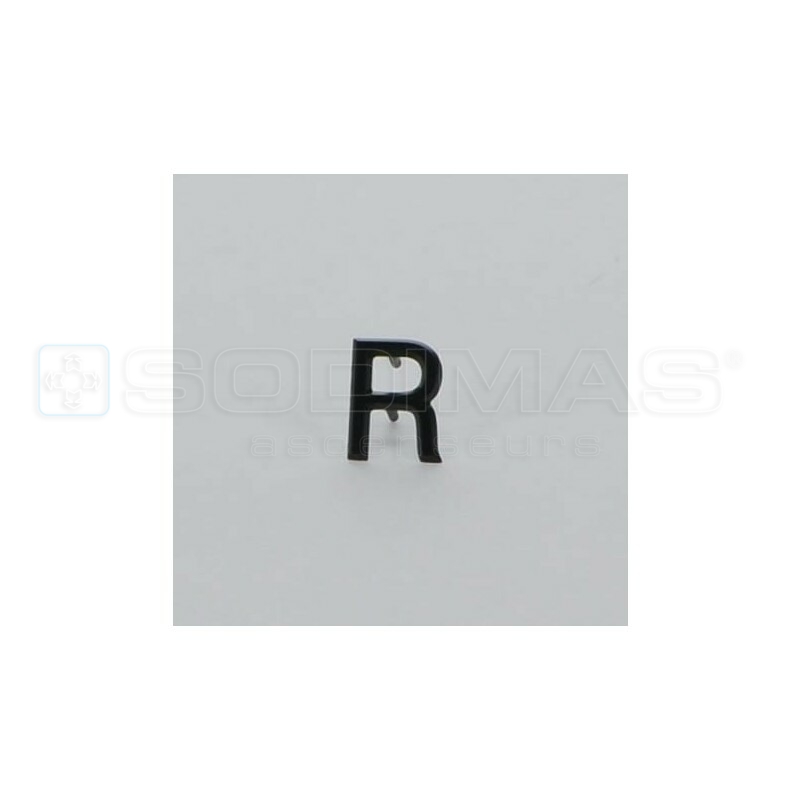 Symbole Synia R, noir