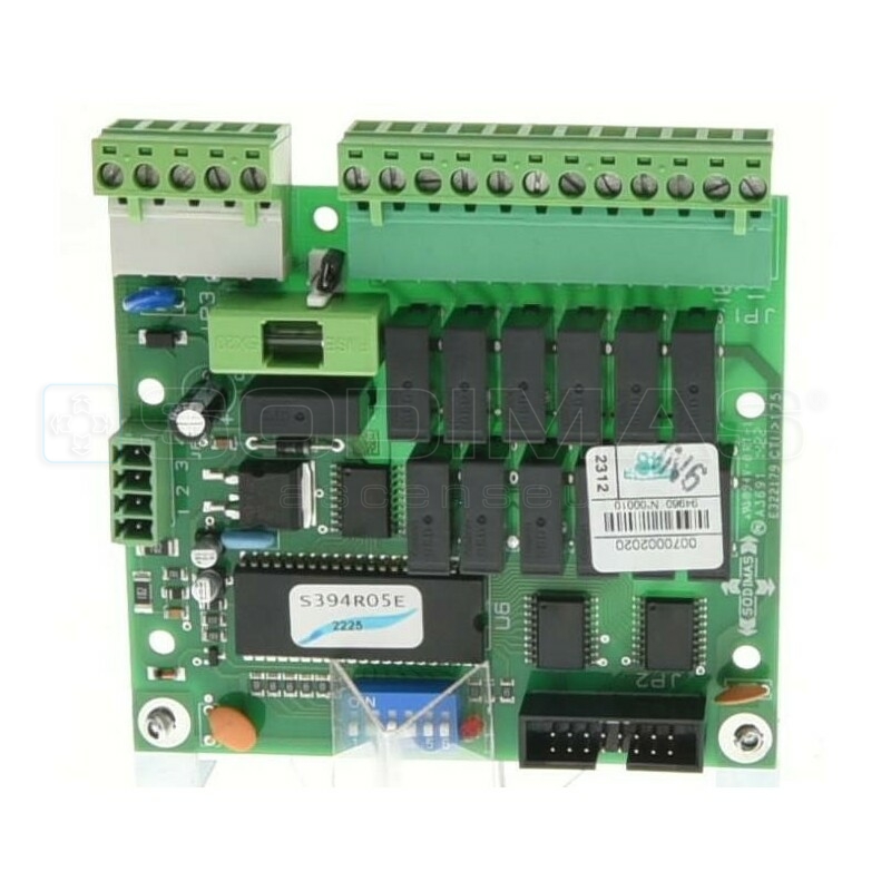 Carte position AUX5 - SAF - 12 relais - NGxx- SC430- QI/QI touch