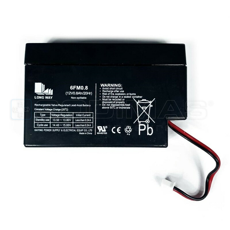 Batterie de remplacement BSA 800M 12V/0.8Ah /GL6/GL5SLCC