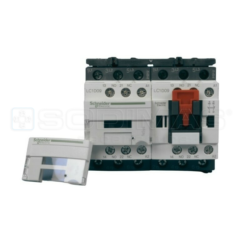 Contacteur inverseur 9 A - 1F + 1O - 115 Vac ( LC2D09FE7 )