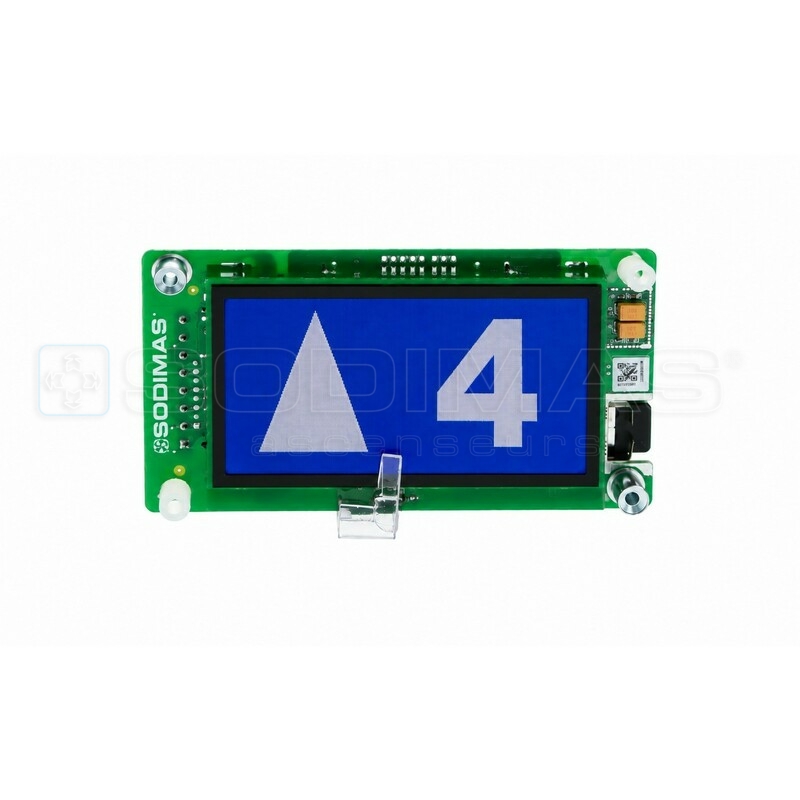 Afficheur LCD bleu 4.3 pouces SAF