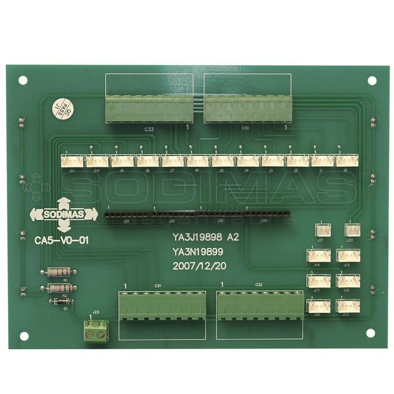 Carte encart lumineux 7' SAF - Carte interface 12 niveaux