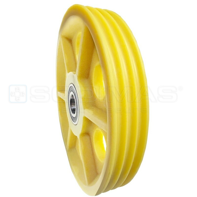 POULIE DIAM.360 VM M 630 KG GEARLESS