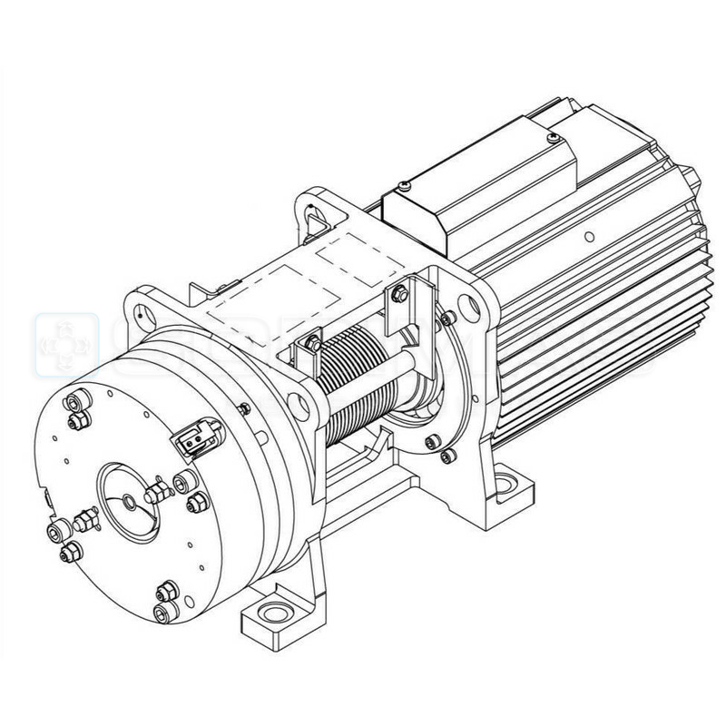 Moteur BPM450 - 1.3Kw - SWEETLIFT V1.5 - mono courroie