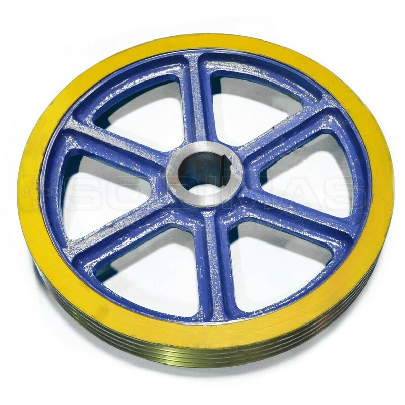 Poulie TA150 - Ø 580 mm - 5 x 11/13 - pas 17 mm - V35°