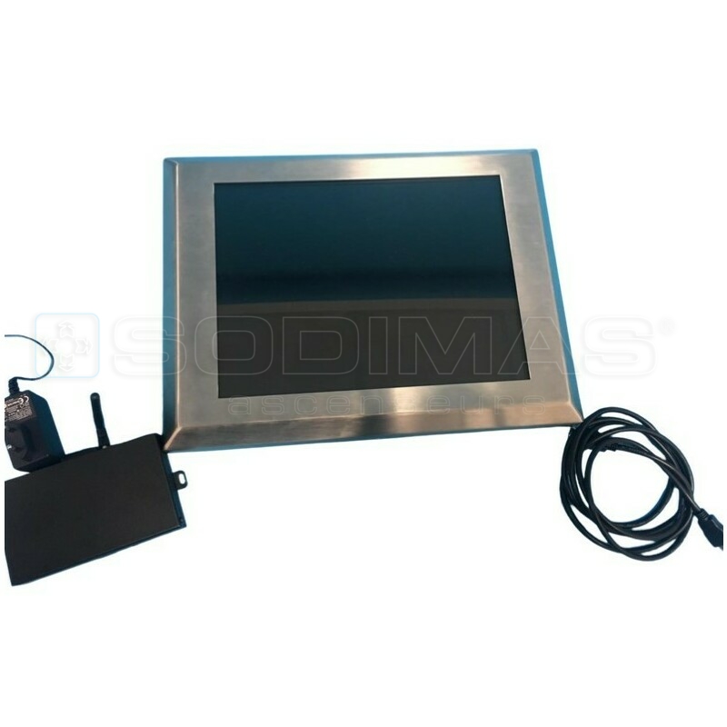 Kit complet Sodiview EASY 15" en applique inox
