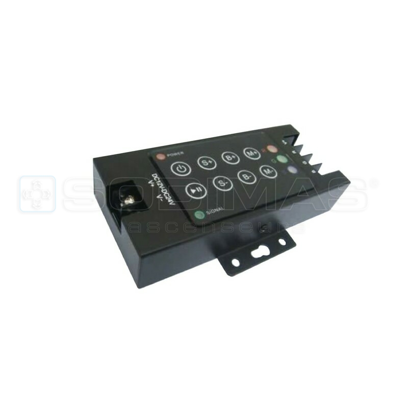 Contrôleur led + bande led lumineuse multi couleur, pour bab all black