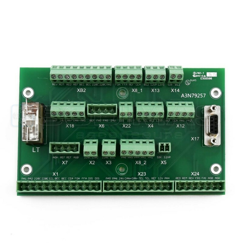 Carte info SDE-154 toit cabine NG240 M2