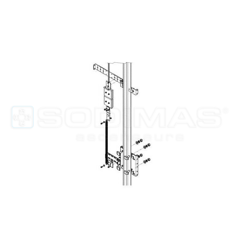 Ensemble tendeur bande kit sélection universelle