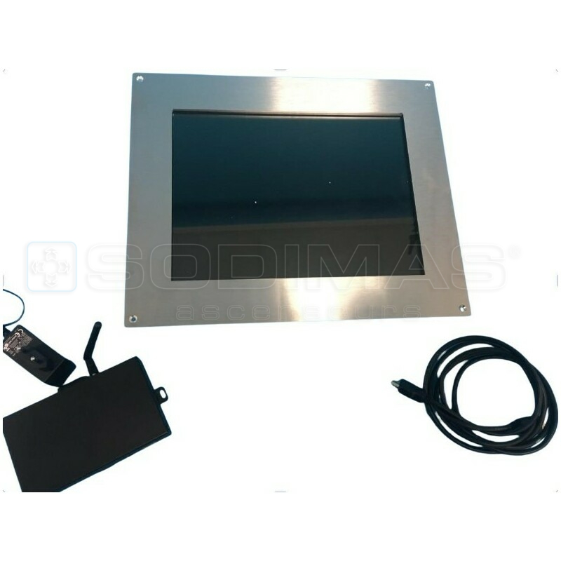 KIT SODIVIEW EASY 15" ENCASTRE INOX