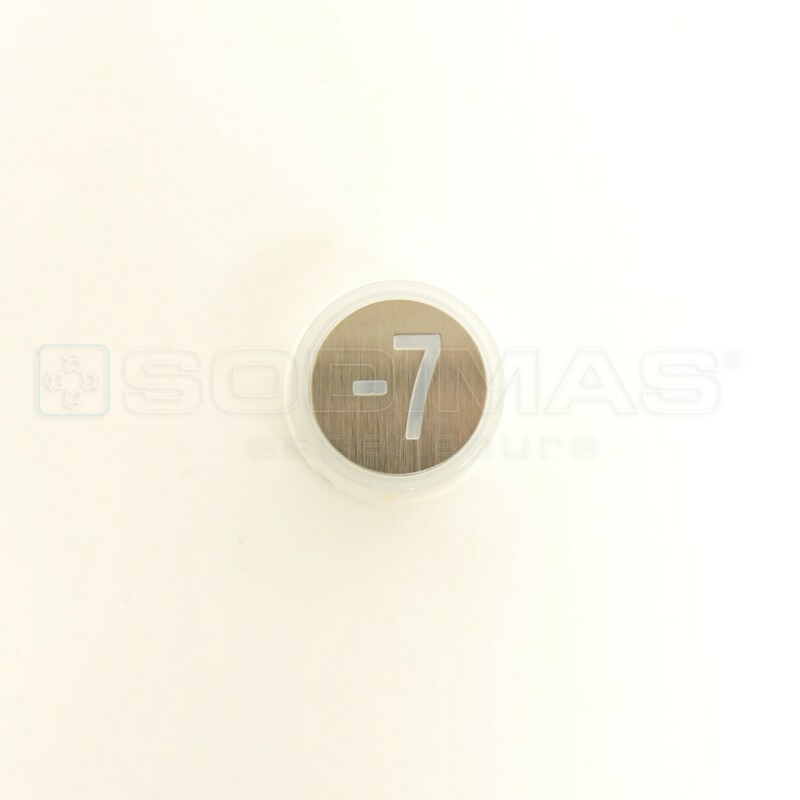 Bouton Cyntra inox brossé -7