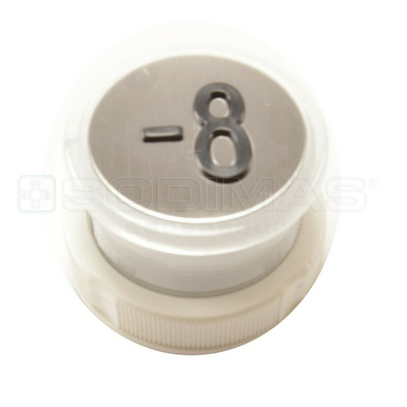 Bouton Cyntra V2 inox brossé -8