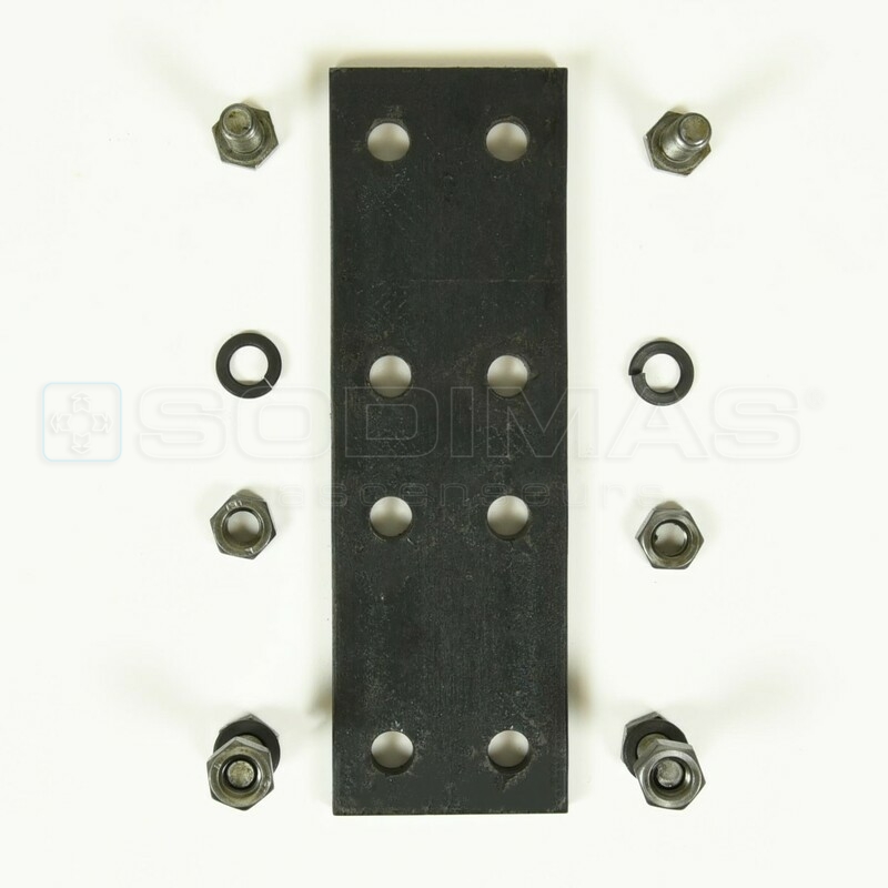 Éclisse pour guide RT 45 x 45 x 5