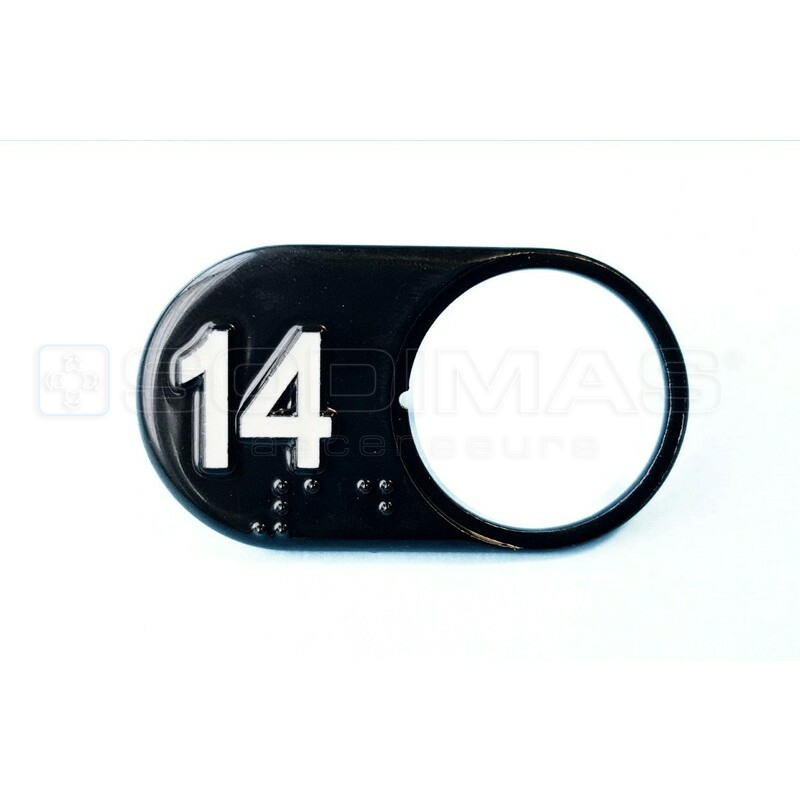 Collerette Evolya 14 avec Braille