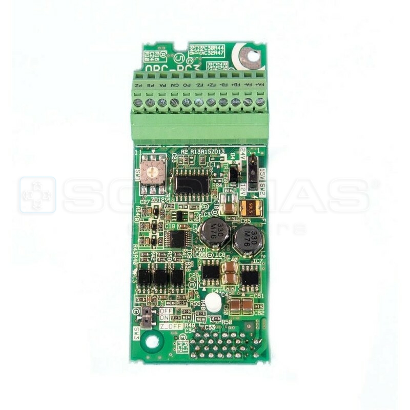 Carte codeur incrémental 12/24 V variateur Fuji 2 / OPC-PG3