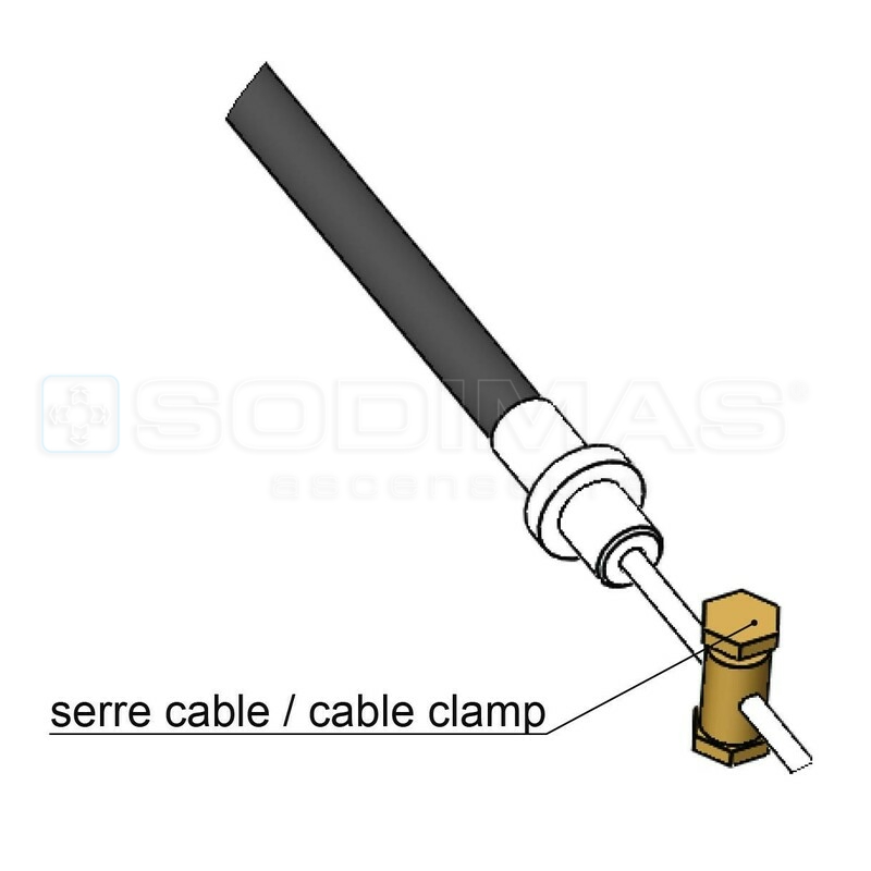Câble pour kit déverrouillage de frein VM 630 à VM 1000 kg