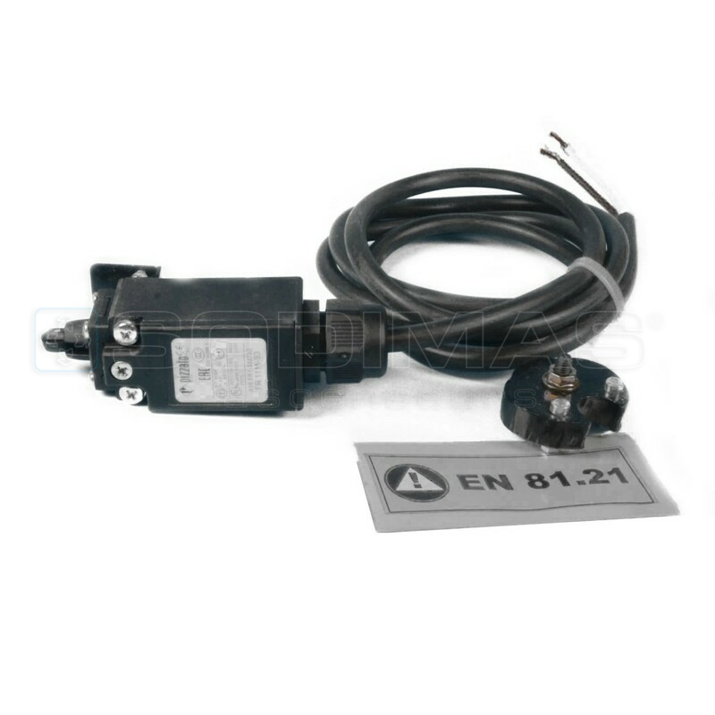 Kit contact monostable EN 81-21 porte SD20 ouverture télescopique