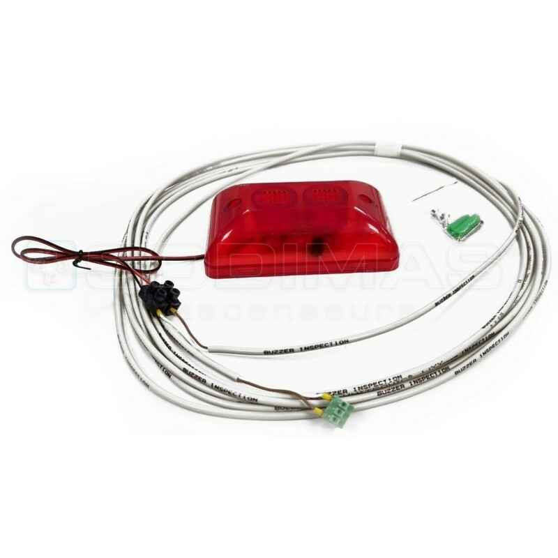 Balise flash + buzzer inspection