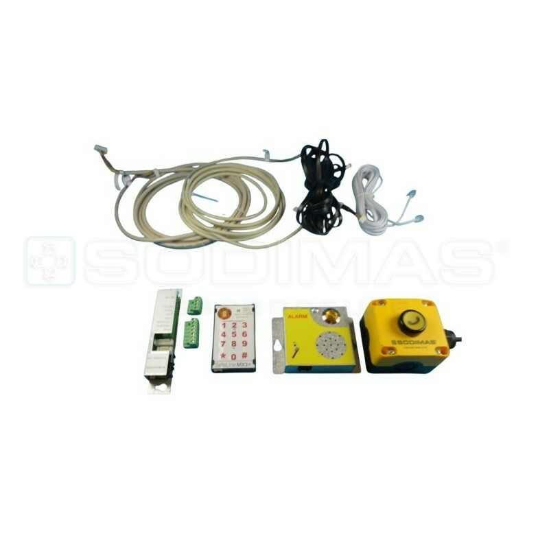 Kit complet téléphone bi phonique MX3 sans boucle inductive