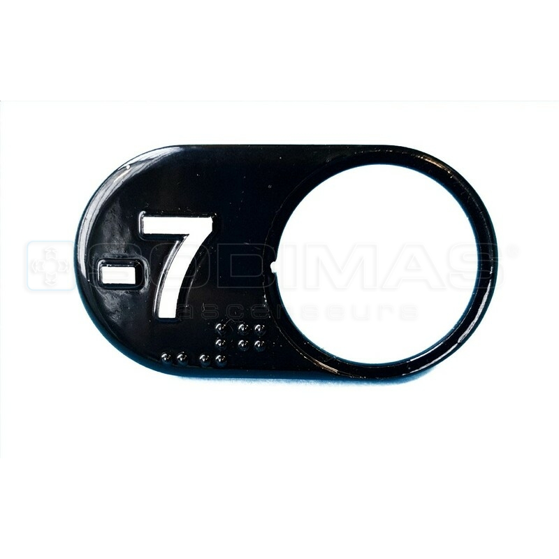 Collerette Evolya -7 avec braille