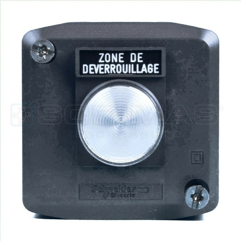Boîtier visu zone de porte 12/24v
