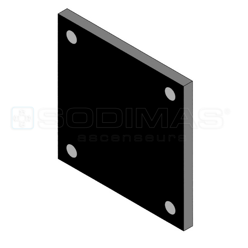 Cale ép.10mm pour peson sous châssis BPP-CB