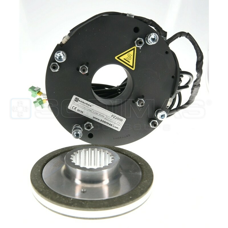 Frein PZ200B pour moteur BPM450 avec couple frein moteur à 258N.m SweetLIFT V1, V1.5 et V2