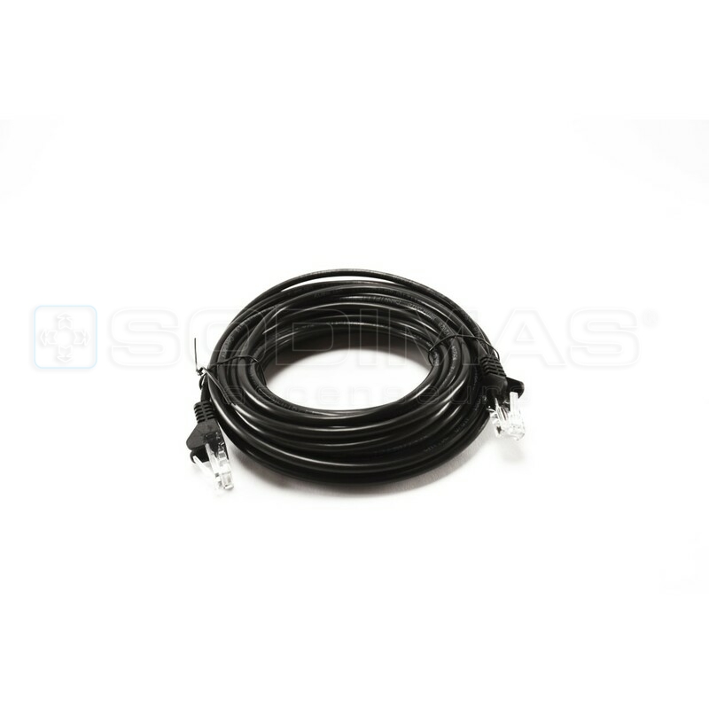 Cordon RJ45 U/UTP CAT5e surmoulé 30 M ( droit) - PC QItouch