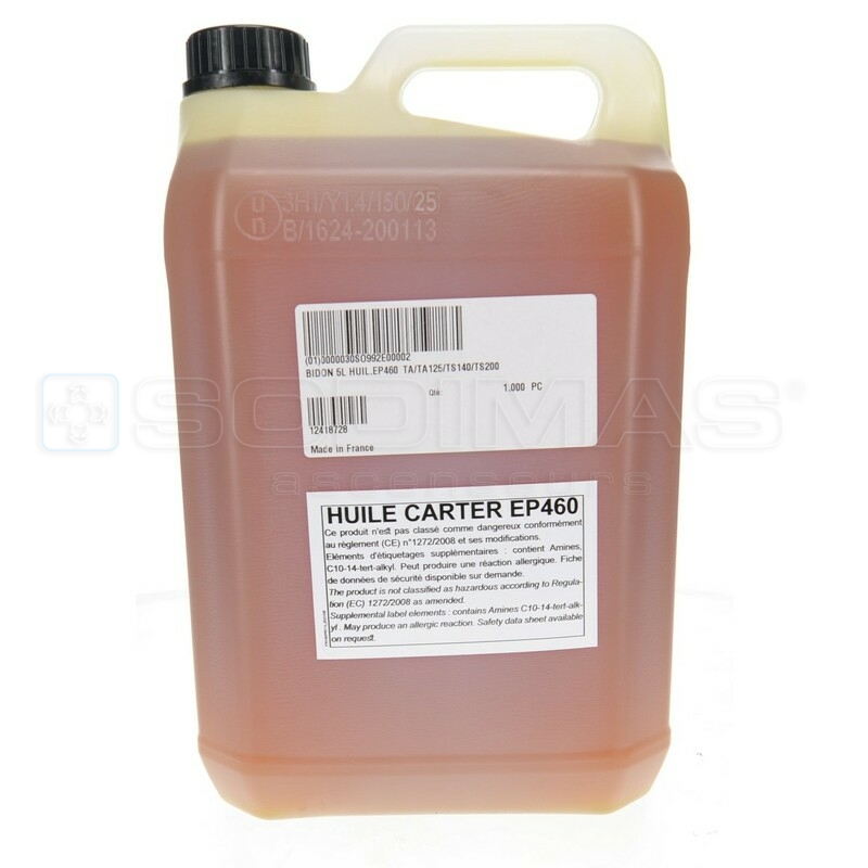 Bidon 5 L huile EP460 TA125/TS140/TS200