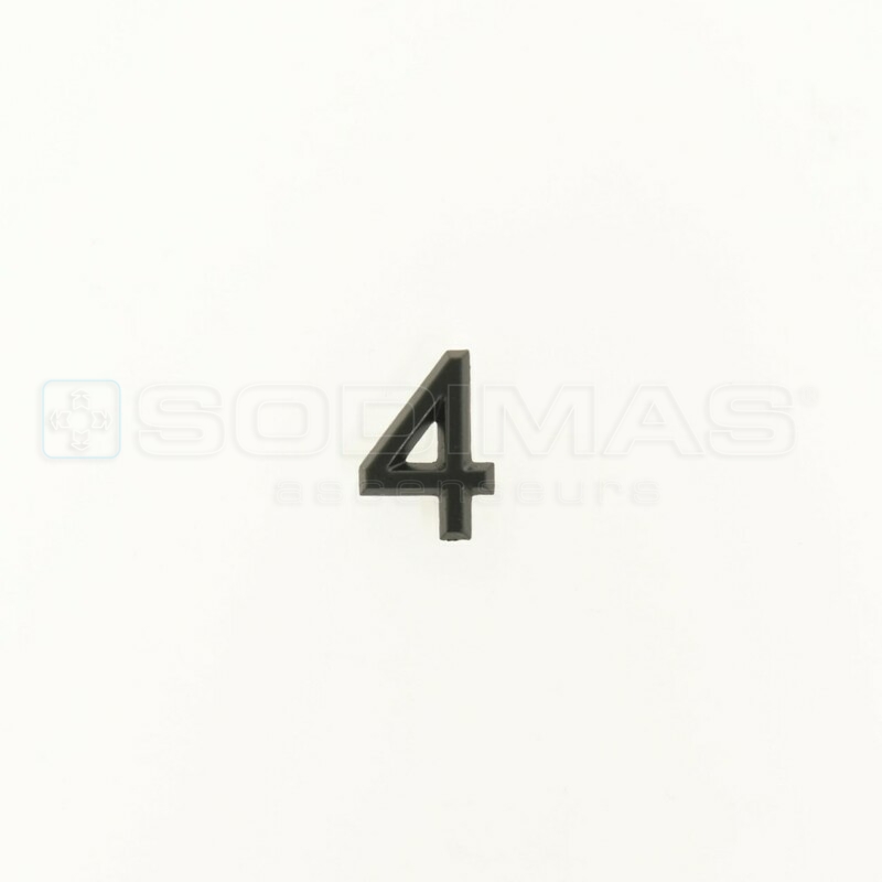 Symbole Synia 4, noir