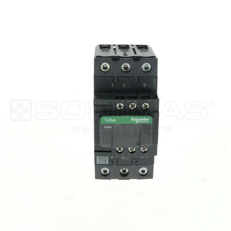 Contacteur tri 18 A - 1F + 1O - bobine 110 Vcc ( LC1D18FL )