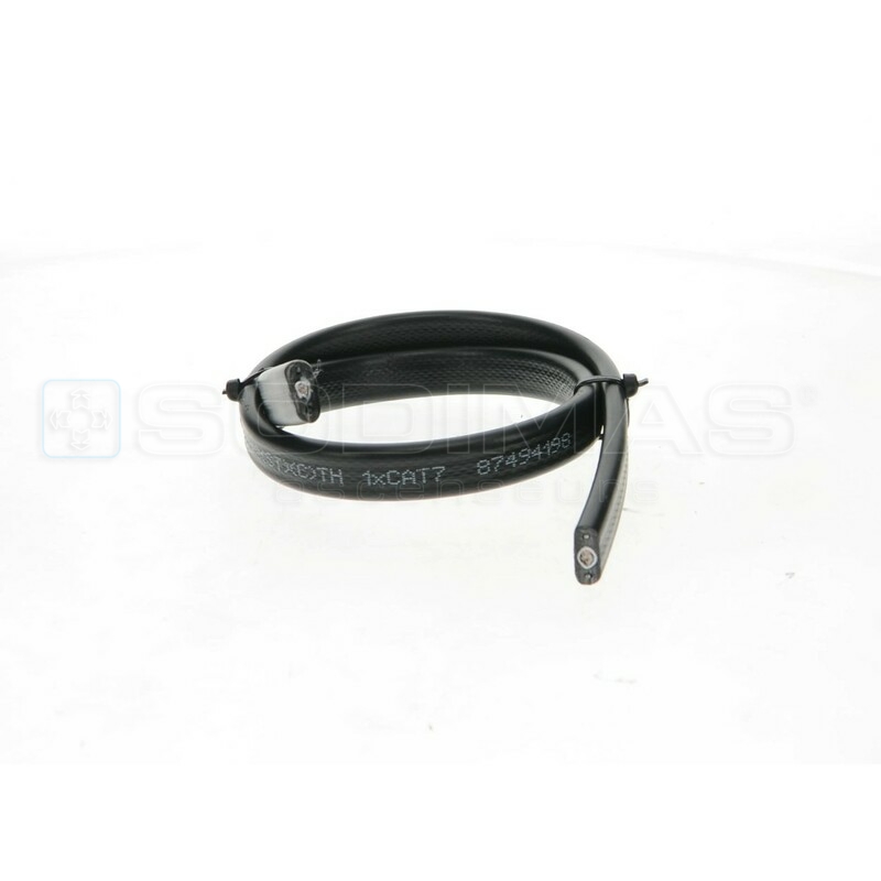 Pendentif réseau video ethernet Cat7 -4 paires blindées 0.132 mm²-LSHF- avec câble acier (A la coupe / le mètre)
