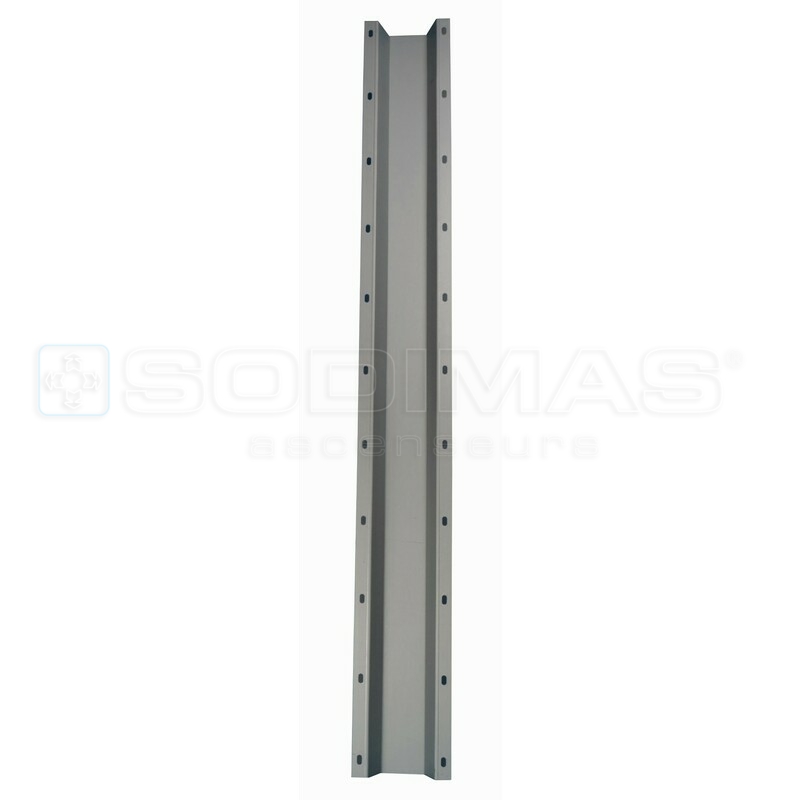 Goulotte tôle machinerie pour fixation au sol - Long. 1.2m