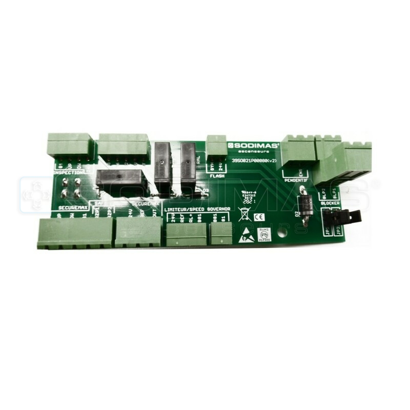 Carte bornier mutli option tcab QI TOUCH