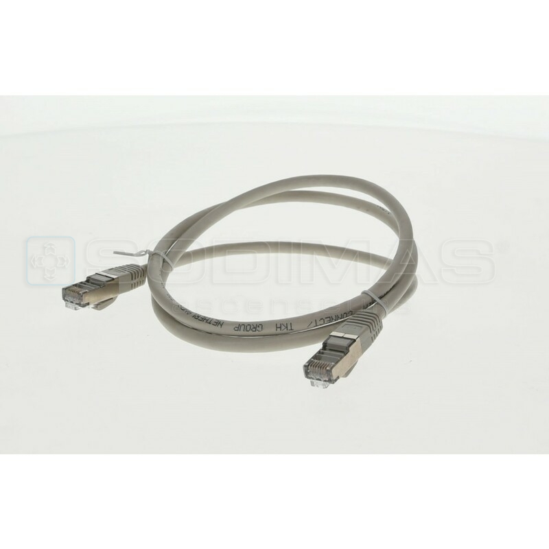 Cordon RJ45 U/UTP CAT6e surmoulé Gris 1M