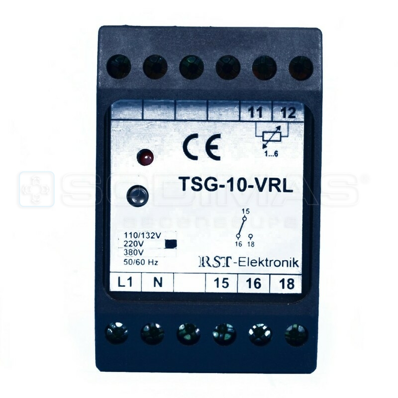 Relais ampli sonde thermique TSG10 avec réarmement