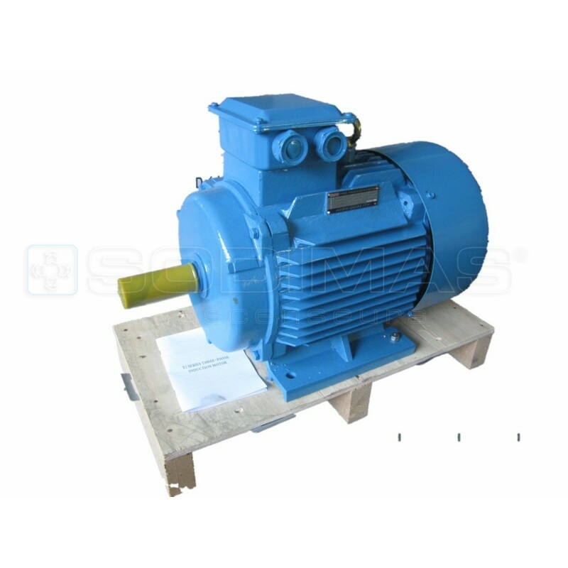 MOTEUR B3 6 CV - 4/16 POLES - 90 D/H - 230/400V ML SANS MOYEU ET VOLANT D INERTIE