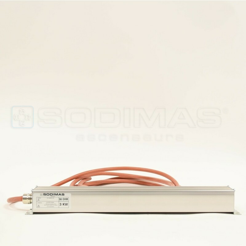 Résistance 56 Ω -3000W pour VF 5.5 /7.5 KW VF FUJI et SO320