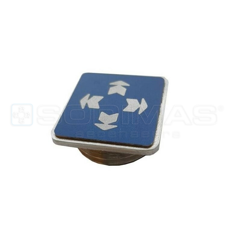 Cache éclairage de secours diamètre 21mm