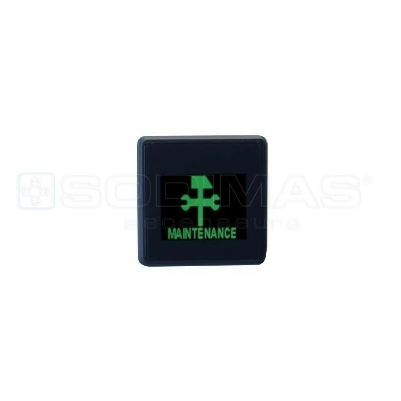 Afficheur LCD couleur vert 3/3.5 pouces SAF
