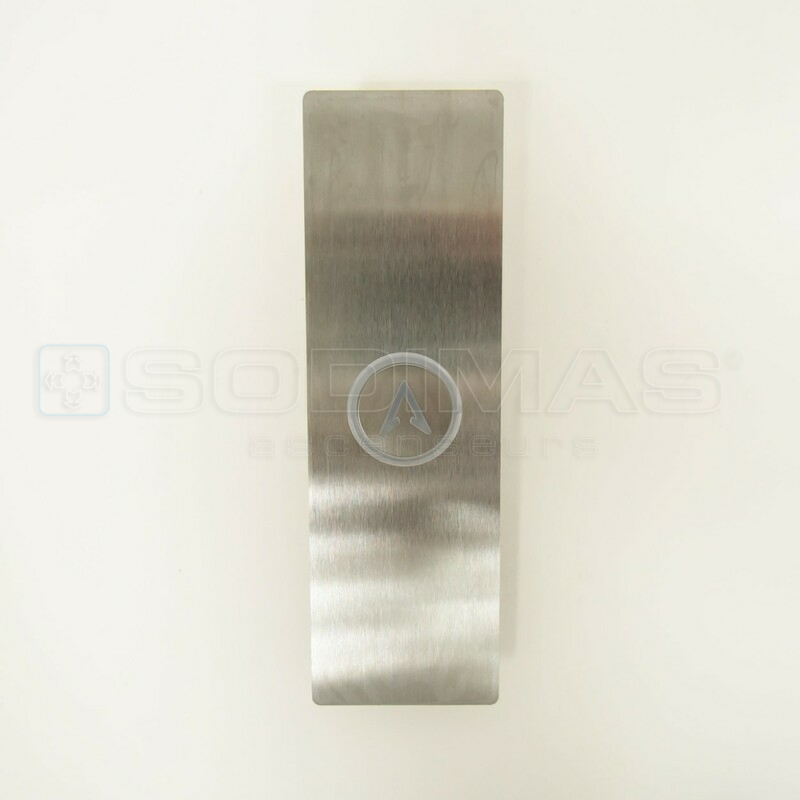 Plastron palier 58 x 185mm - 1 BP monté ou descente avec BIP Cyntra