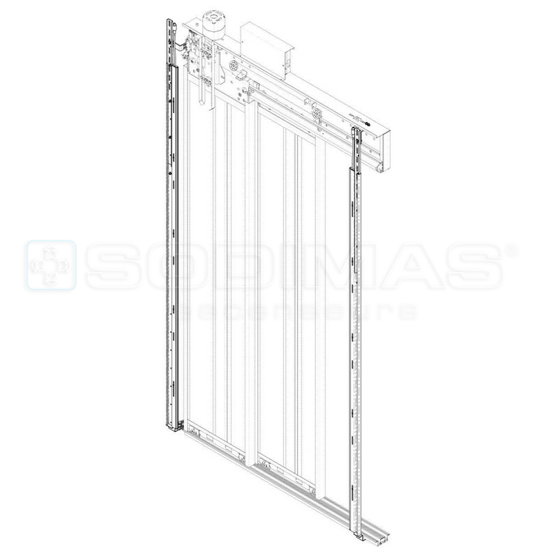 Kit barrière cellules SOD 620 - 230 VAC - Memco -EN 81/70 (2003)