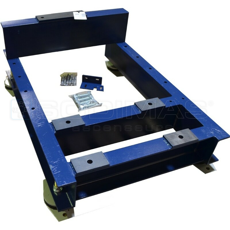 Châssis TS240T avec pieds isolants