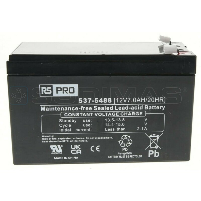 Batterie 12 V 7 A/h