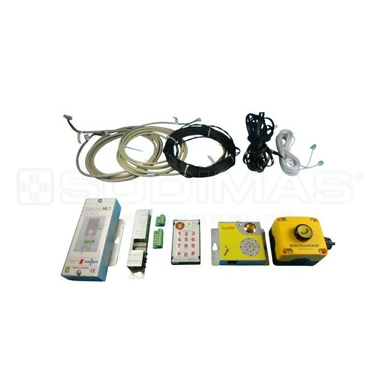 Kit complet téléphone bi phonique MX3 avec boucle inductive