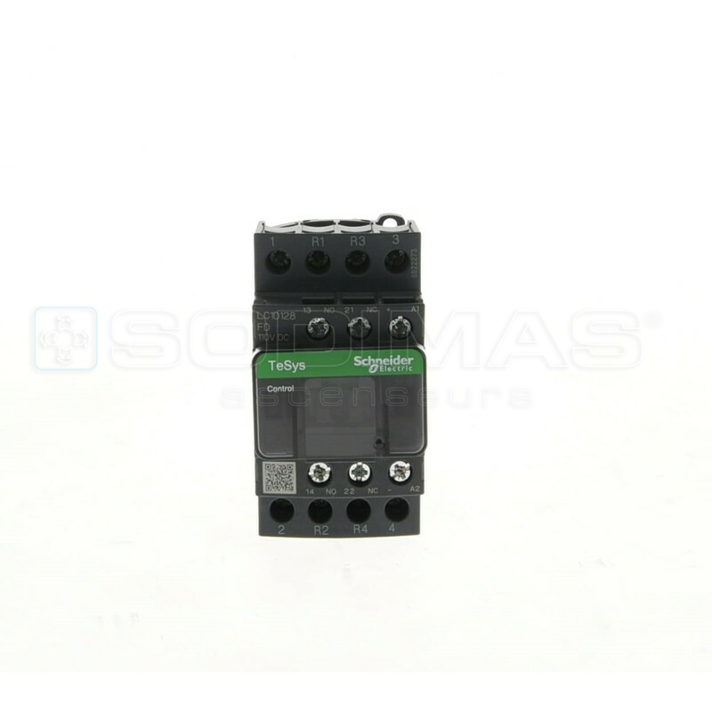 Contacteur tétra 25 A - 1F + 1O - 110 Vcc (KM4) ( LC1D128FD )