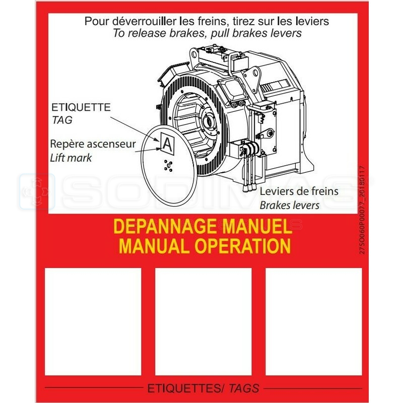 Dépannage manuel GTW10L