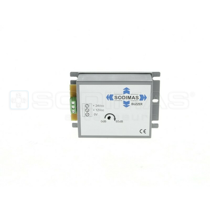 Buzzer réglable 0 à 85 dB - 24 VCC