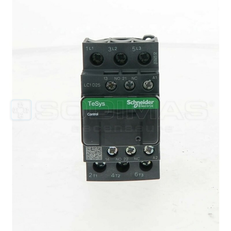 Contacteur tri 25 A - 1F + 1O - bobine 115 Vac ( LC1D25FE7 )