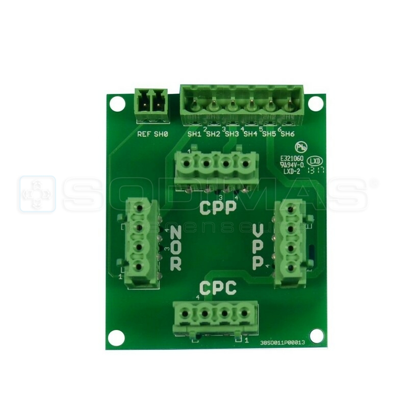 Carte shunt SSP porte norme 81-20 QItouch